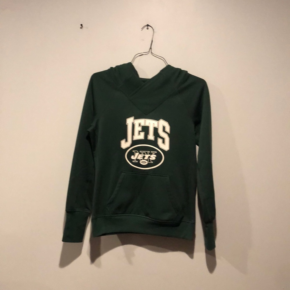 New York Jets NFL Team Apparel Nike Therma-Fit Hoodie